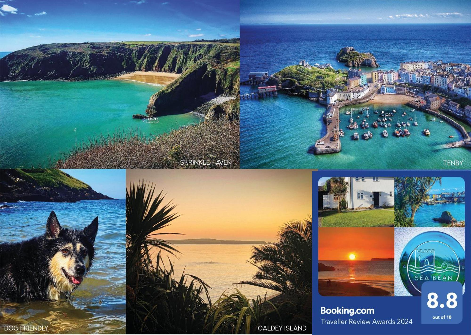 Sea Bean 2 Bedroom House Tenby Pet Friendly Holiday home *